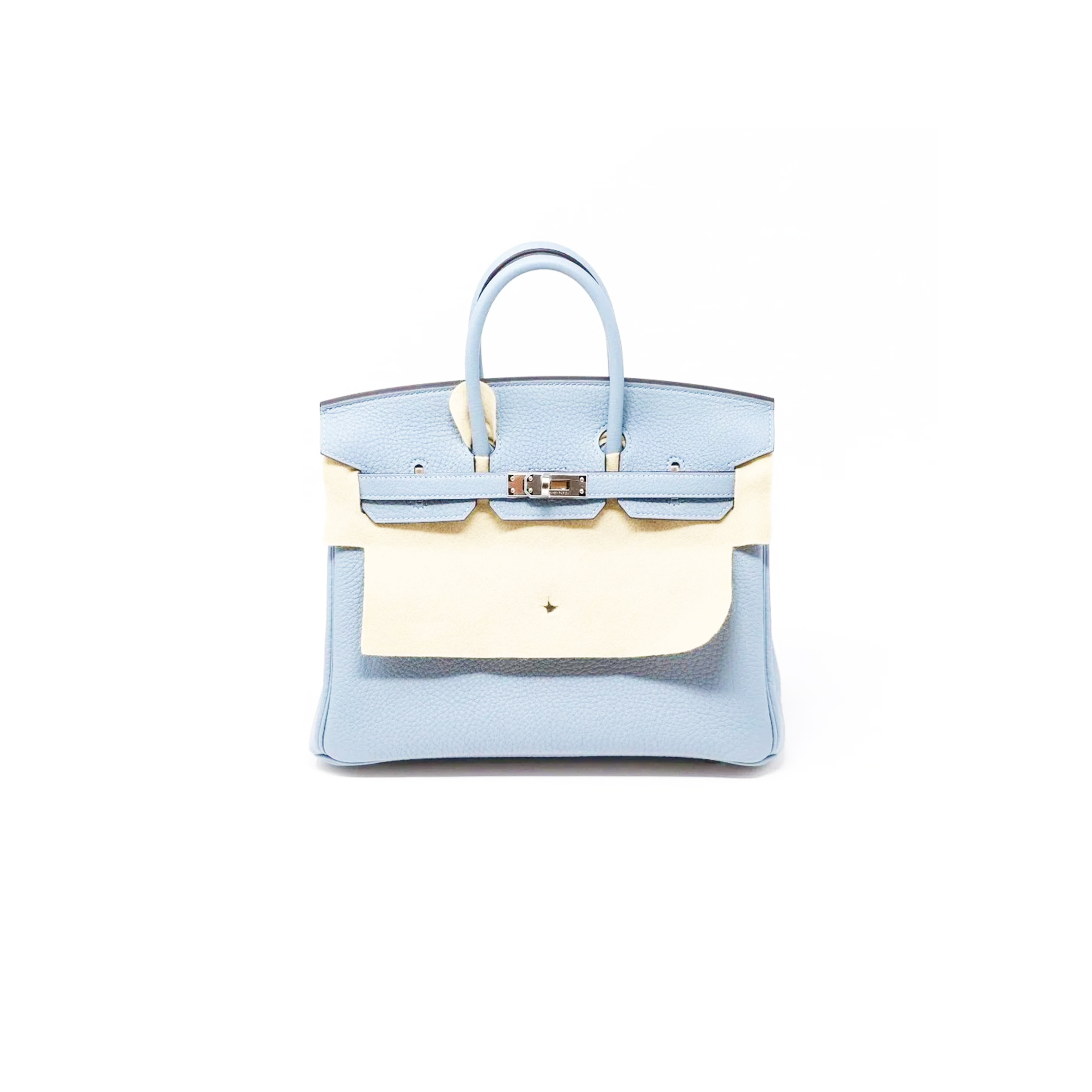 HERMES BIRKIN 25 BLEU BRUME (25*20*13cm)